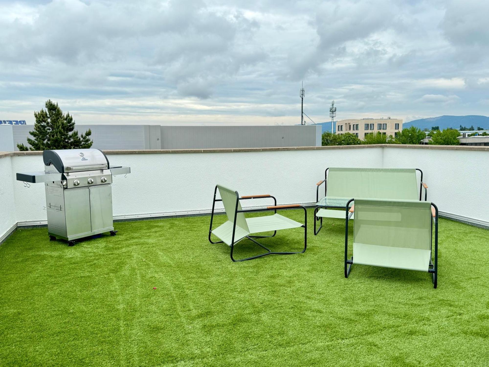 220 Qm Penthouse Wohnung Mit Fahrstuhl - Ohne Spa Μάνχαιμ Εξωτερικό φωτογραφία