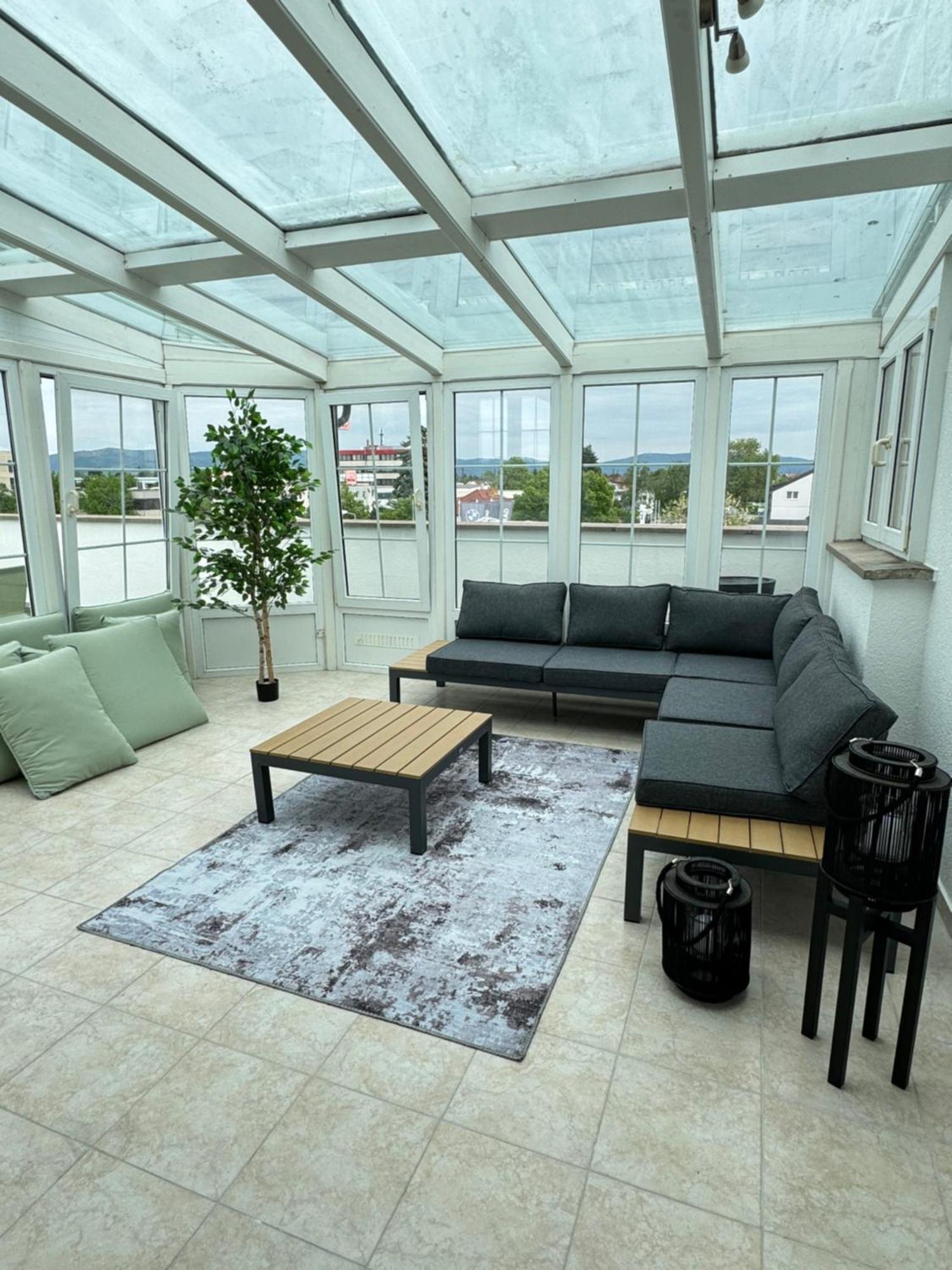 220 Qm Penthouse Wohnung Mit Fahrstuhl - Ohne Spa Μάνχαιμ Εξωτερικό φωτογραφία